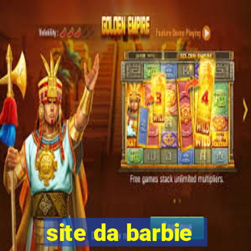 site da barbie - jogos